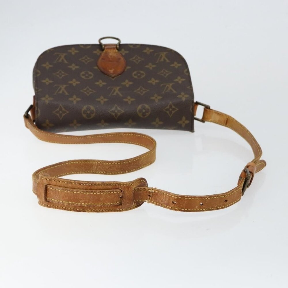 Authentic LOUIS VUITTON Monogram Saint Cloud GM Shoulder Bag M51242 LV - Picture 14 of 16